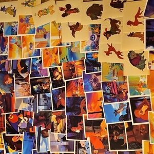 All Dogs go to Heaven 2 stickers for your album book